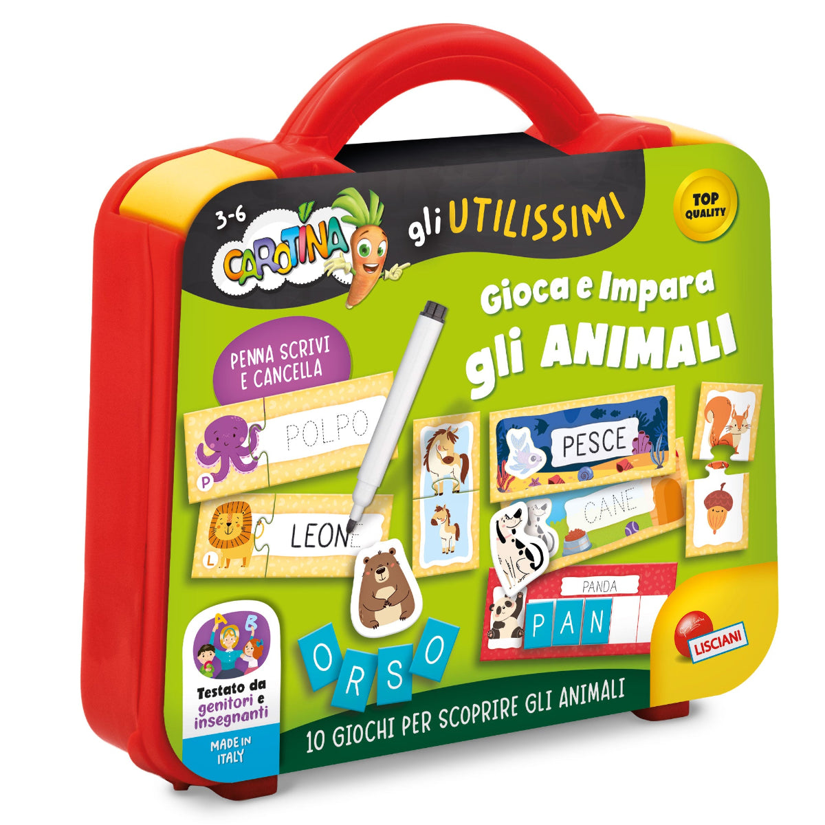 CAROTINA  GLI UTILISSIMI VALIGETTA GIOCA E IMPAR