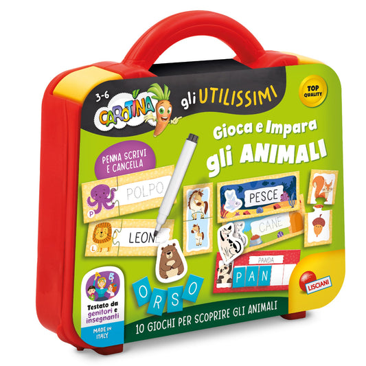 CAROTINA  GLI UTILISSIMI VALIGETTA GIOCA E IMPAR