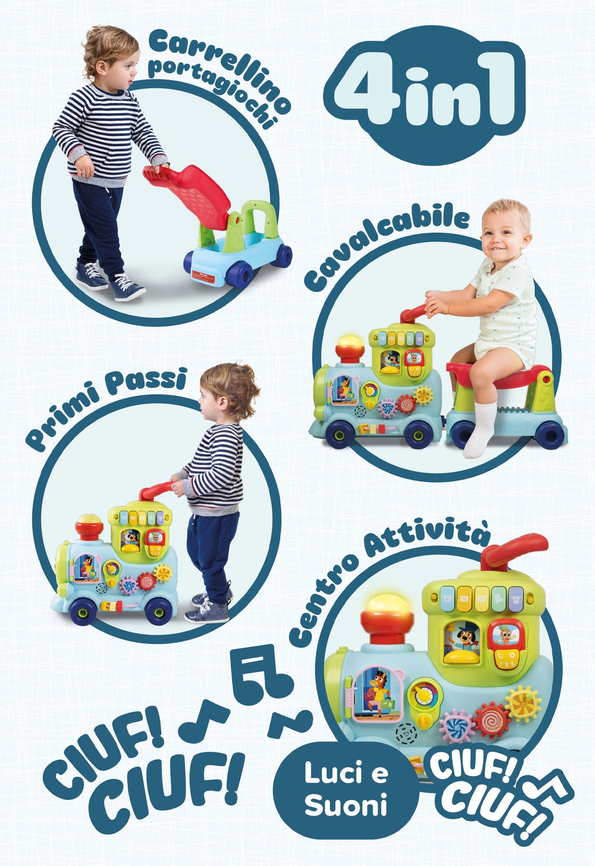 LISCIANI CAROTINA BABY IL TRENO 113699