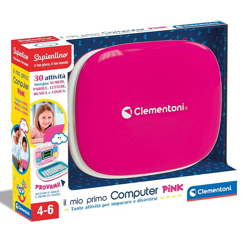 CLEMENTONI IL MIO PRIMO COMPUTER (CON MOUSE) PINK