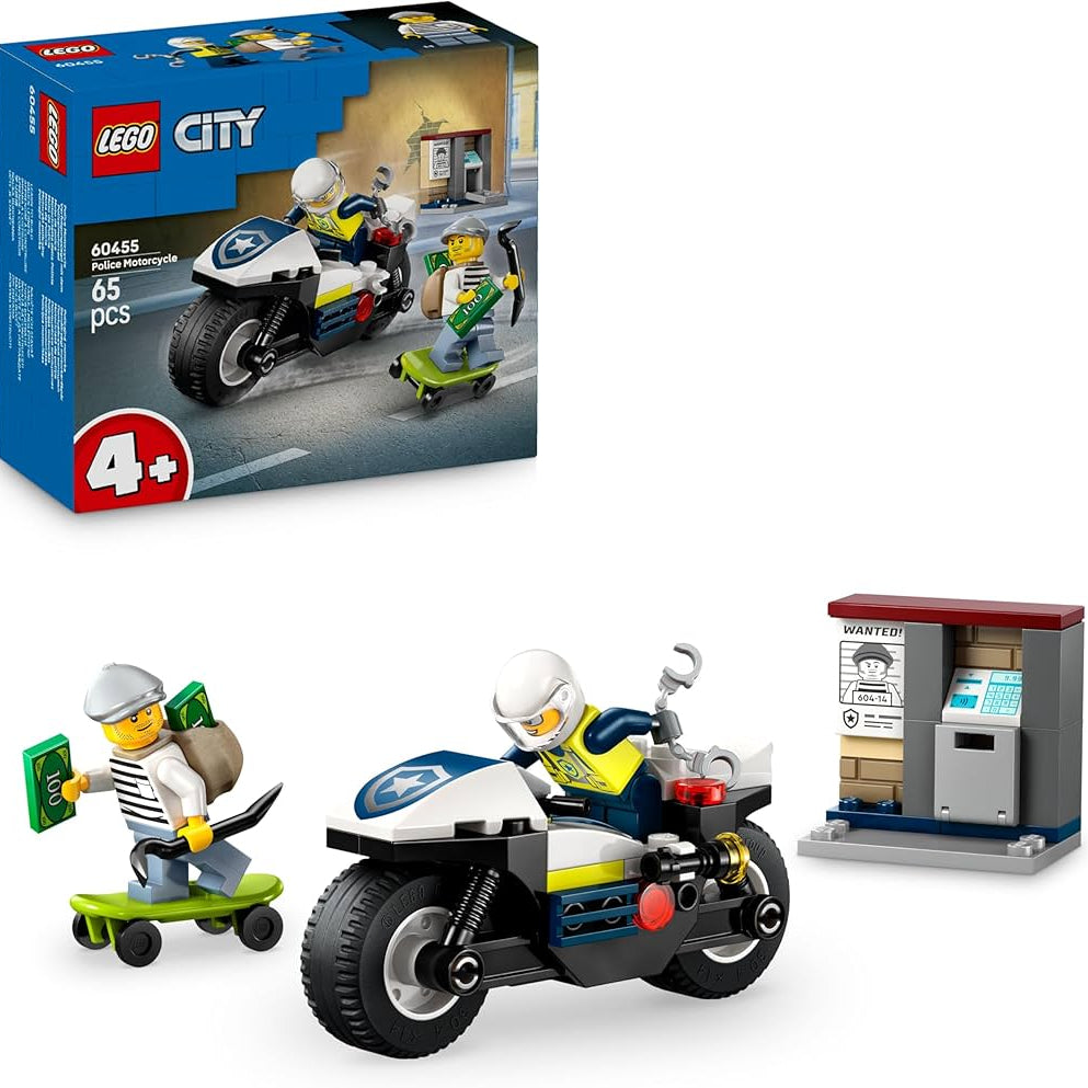 LEGO 60455 Inseguimento della moto della Polizia