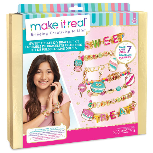 Kit per Braccialetti Fai da Te Dolci Dolcetti