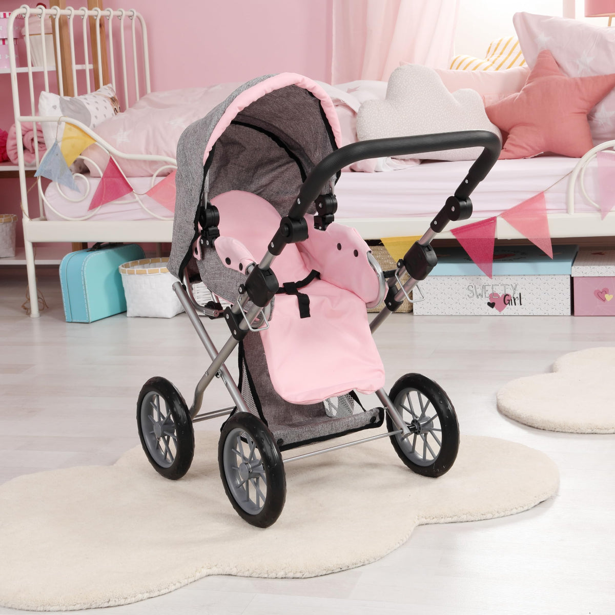 bayer carrozzina Dolls Pram City Star bay13633