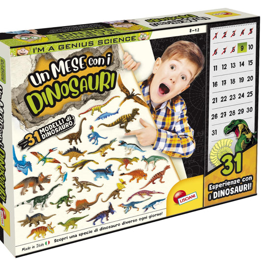 I'M A GENIUS UN MESE CON I DINOSAURI