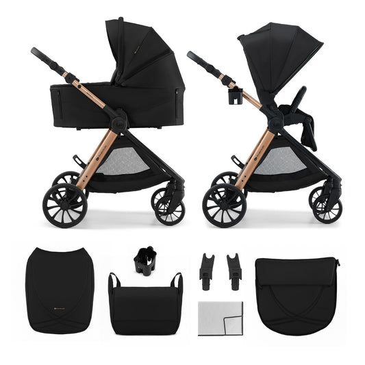 KINDERKFRAT VESTO 2 SISTEMA 2 IN 1 GRIGIO (lista nascita S e F - 12596)