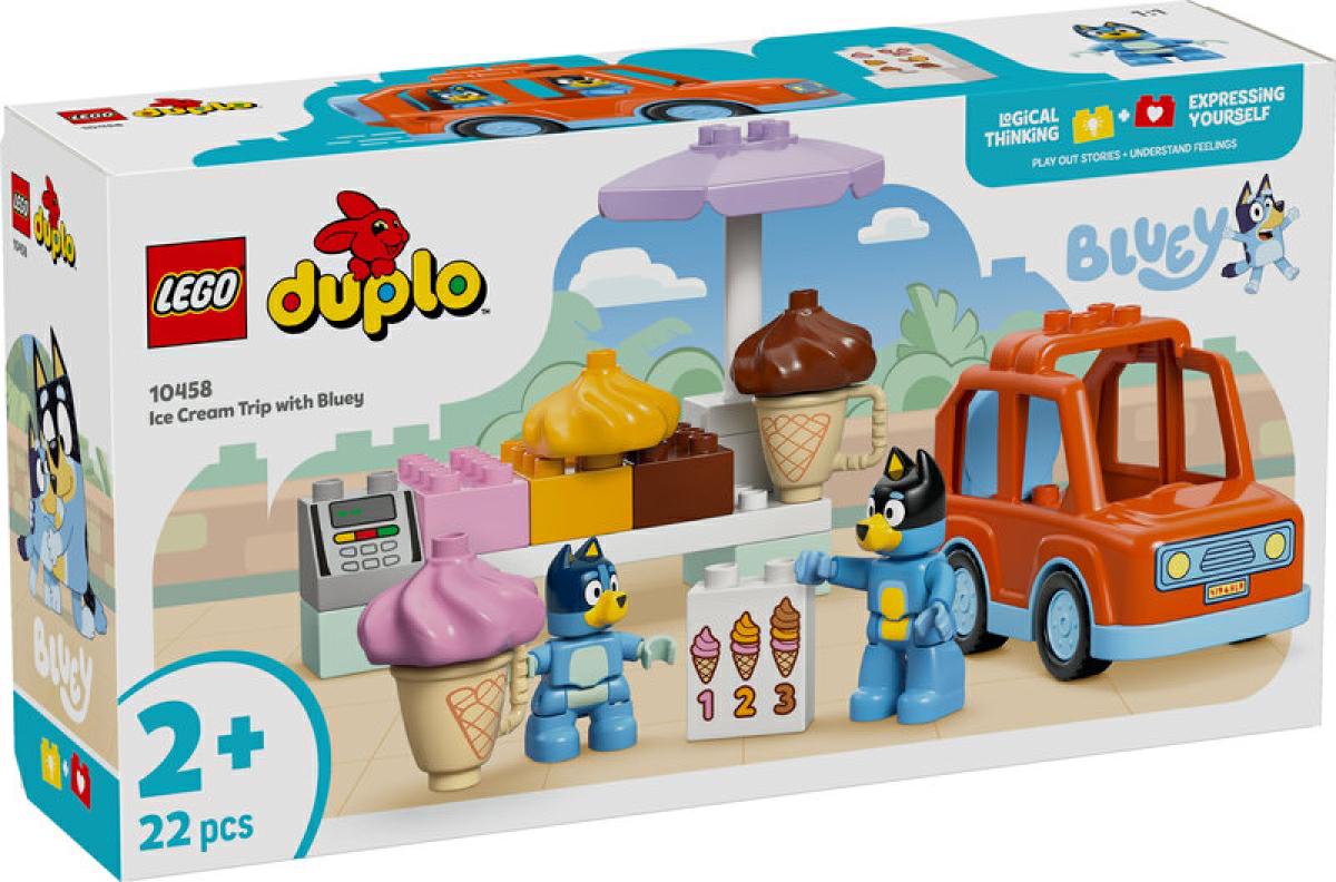 DUPLO 10458 Visita alla gelateria di Bluey