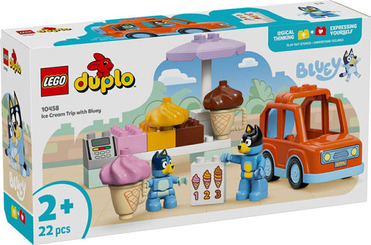 DUPLO 10458 Visita alla gelateria di Bluey