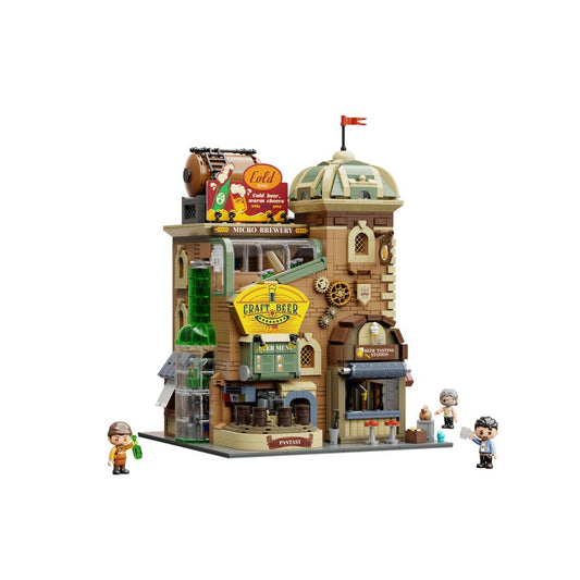 PANTASY set di mattoncini pan 85023 Edifici Modulari : Il Birrifici