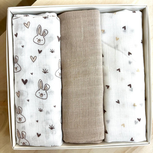 SET 3 MUSSOLE MAFER (Lista n C&A - 12649)