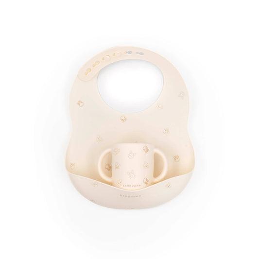 BAVAGLINO IN SILICONE E TAZZA ANIMAL FRIENDS (Lista n Leonardo - 12480)