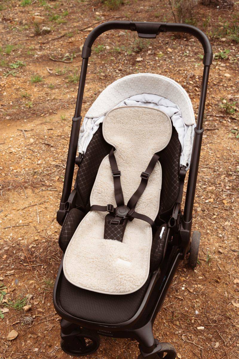 BAMBOOM MATERASSINO IN LANA PER PASSEGGINO E SEGG.AUTO SAND