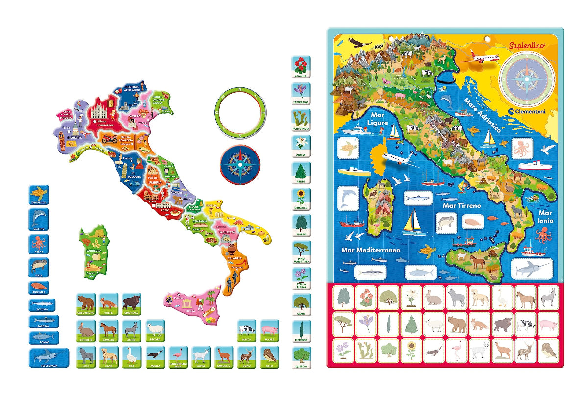 QUADRO MAGNETICO ITALIA