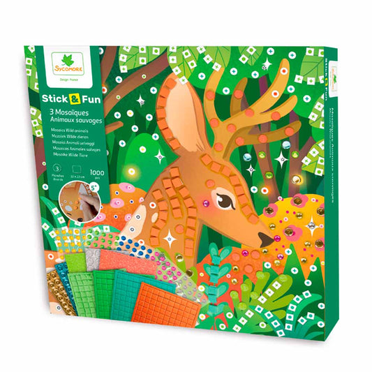 Sycomore - 3 Mosaici Animali Selvaggi