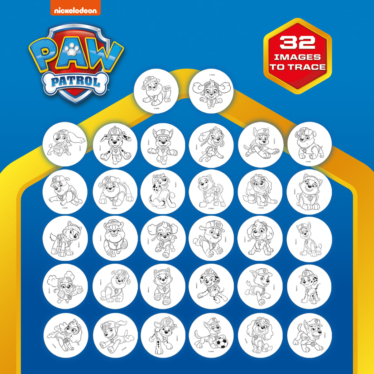PAW PATROL PROJECTOR DRAWING SCHOOL 104710