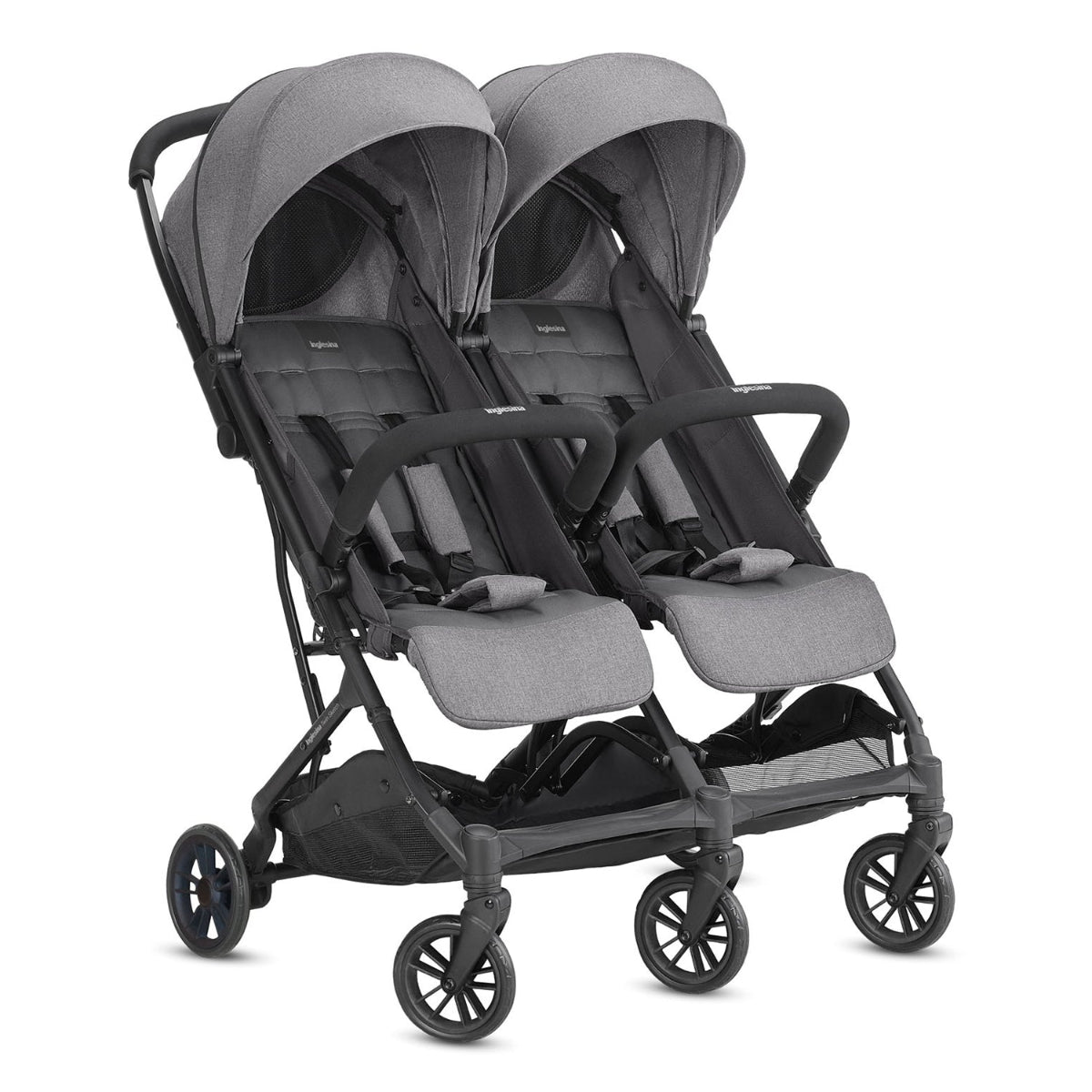 PASSEGGINO TWIN SKETCH NERO - GREY