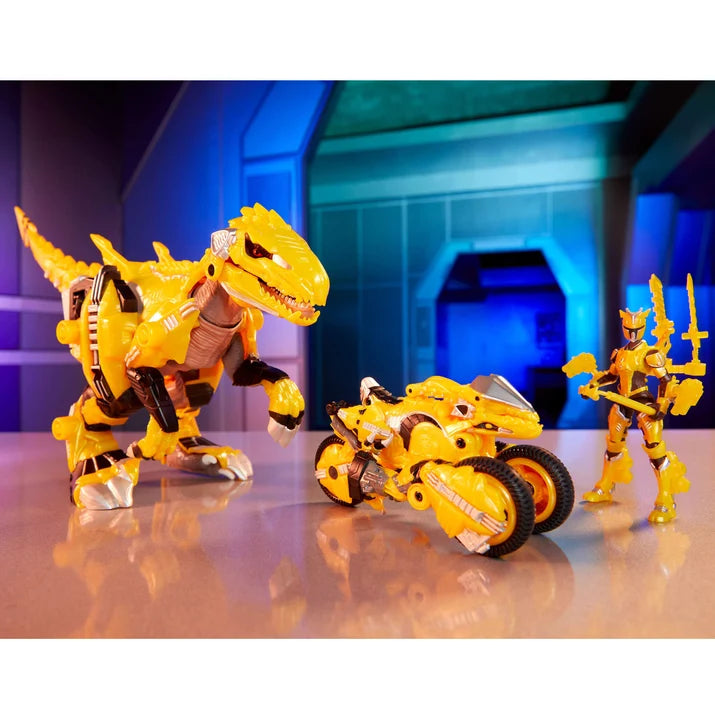 Dinosauro Armorsaurs Armor Up Raptor Blaze giallo MGA