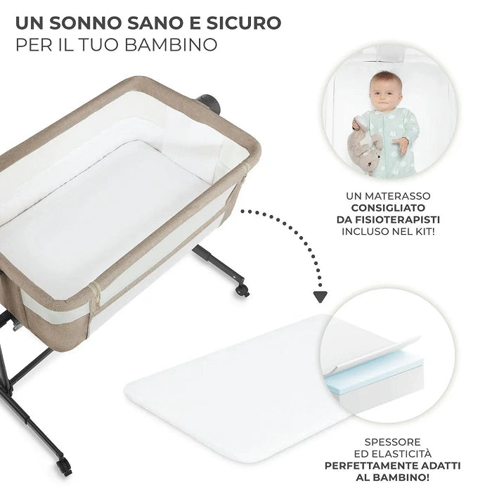 KINDERKRAFT CO SLEEPER NEST UP2 BEIGE