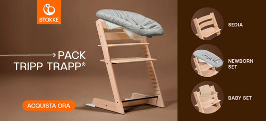 STOKKE TRIPP TRAPP BUNDLE SEDIA NEWBORN BABY SET