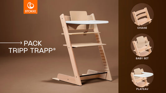 STOKKE TRIPP TRAPP BUNDLE SEDIA BABY SET VASSOIO TRAY