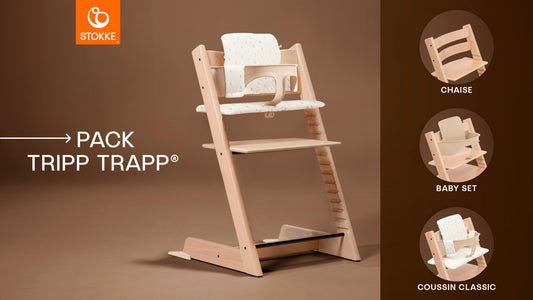 TRIPP TRAPP BUNDLE SEDIA BABY SET CUSCINO CLASSIC