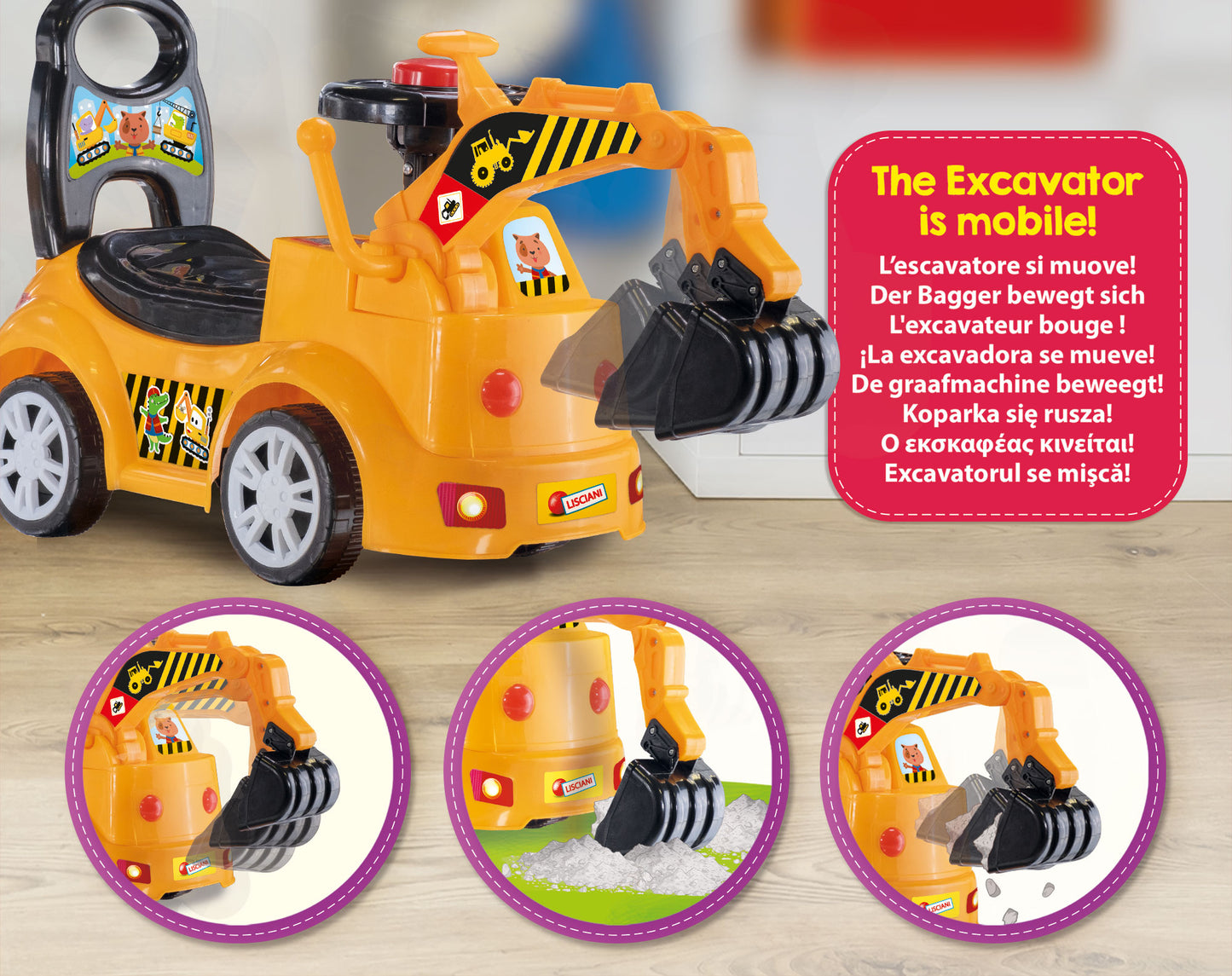 CAROTINA RIDE ON BULLDOZER