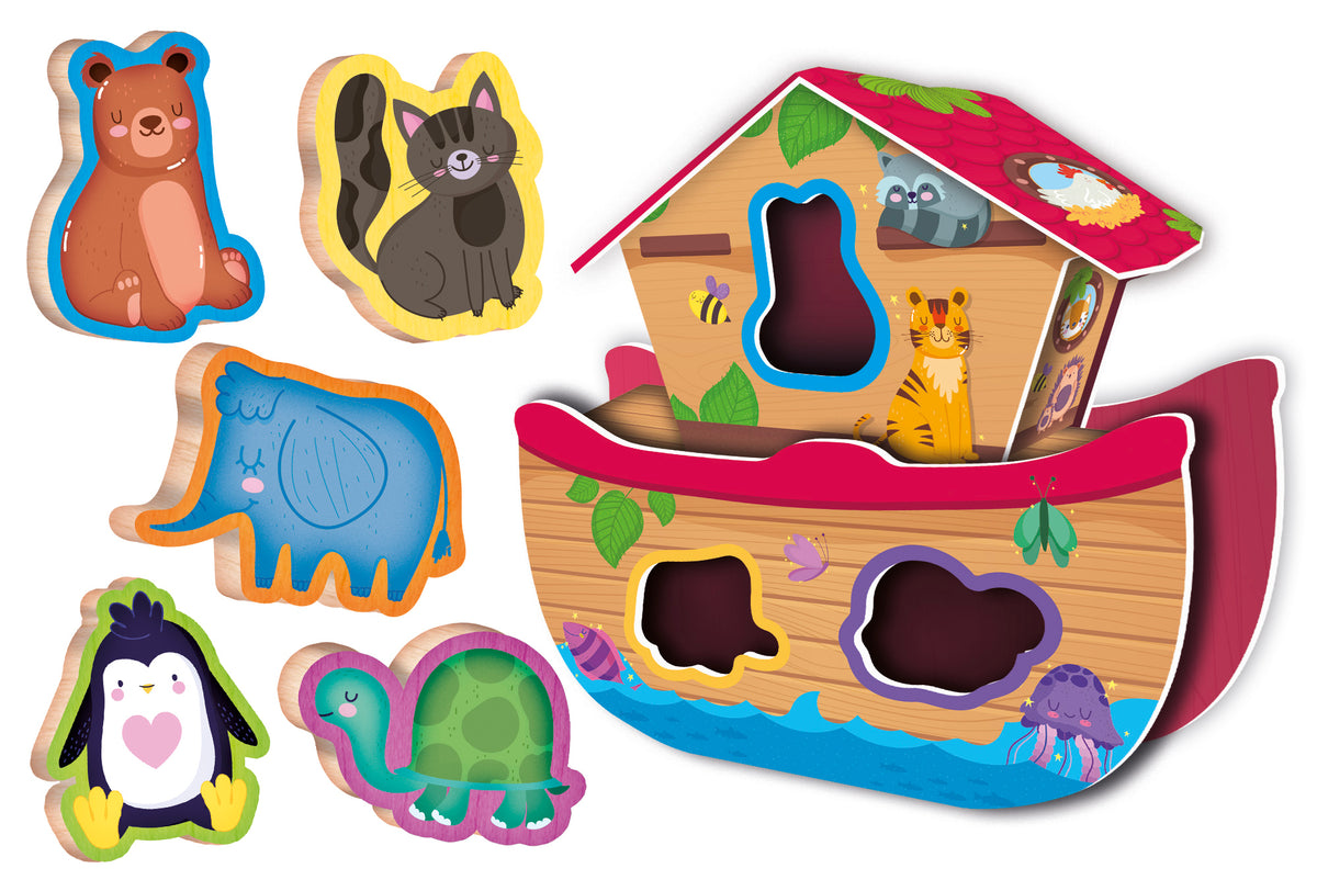 MONTESSORI BABY LEGNO BABY ANIMALS 96893