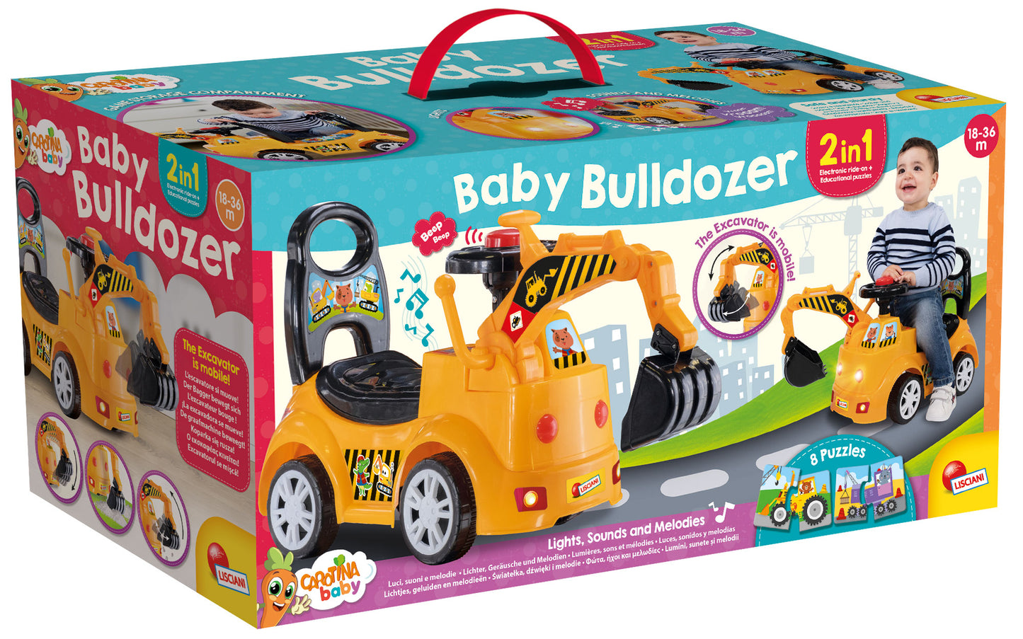 CAROTINA RIDE ON BULLDOZER