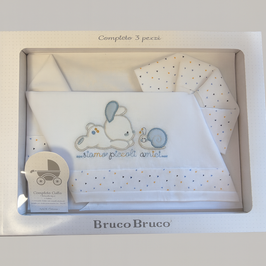 Set culla 3pz cielo (lista n Tommaso)