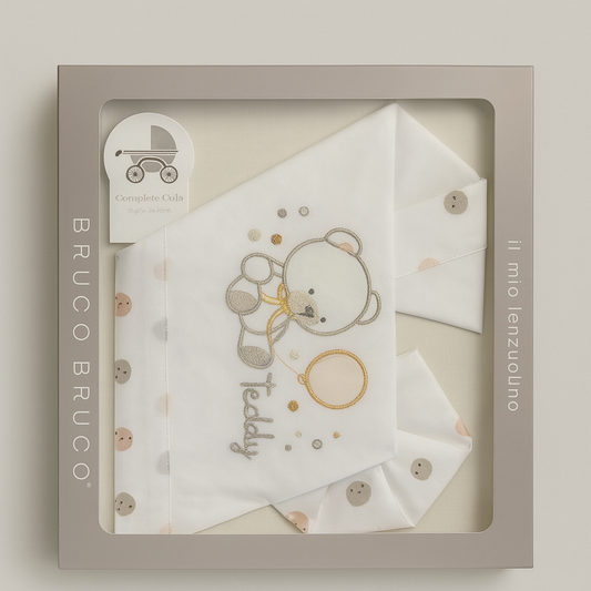 Set culla 3pz Panna (lista n Tommaso)