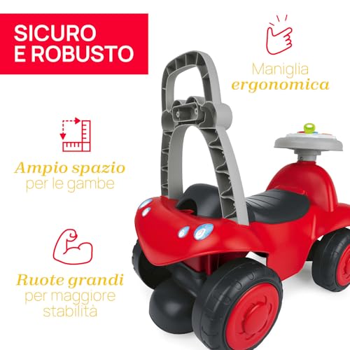 CHICCO BILLY WALK RIDE Rosso