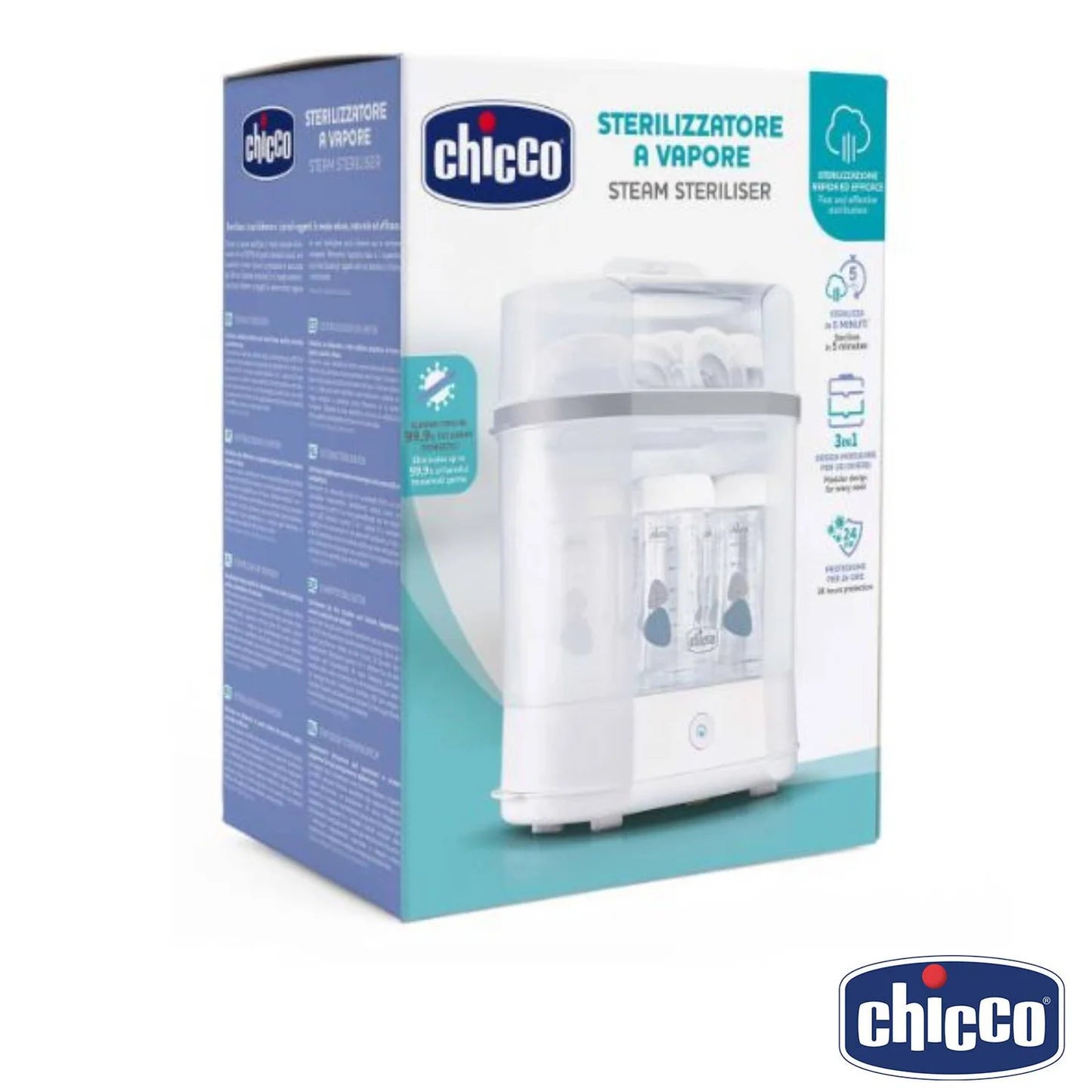 CHICCO STERILIZZATORE MODULARE A VAPORE