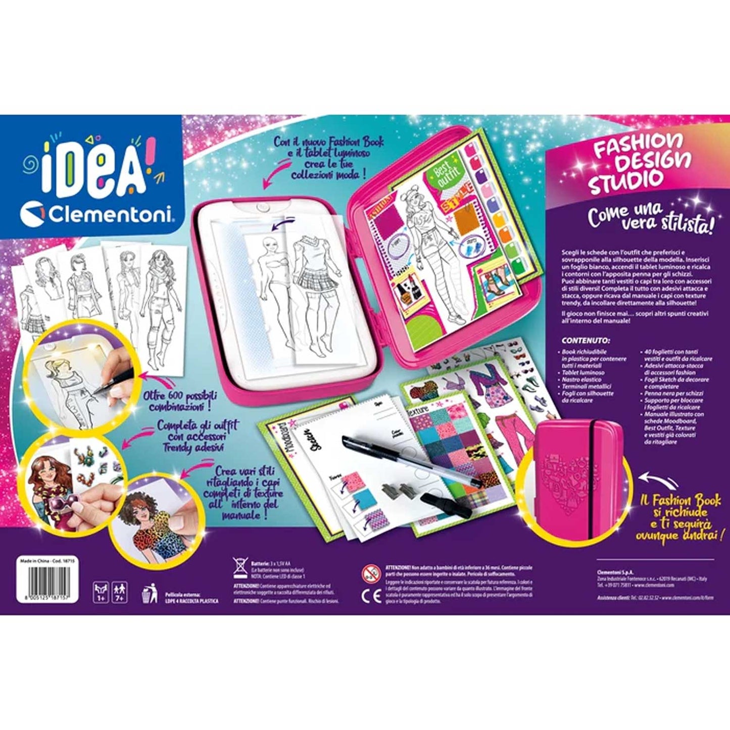 CLEMENTONI IDEA FASHION DESIGNER