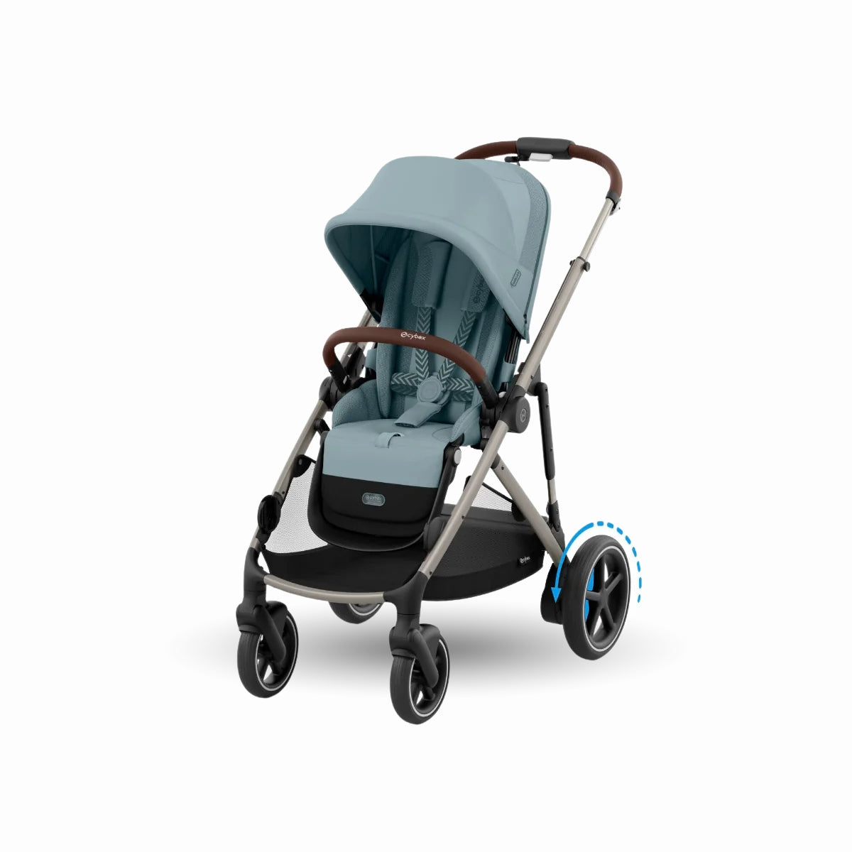Trio Cybex e-Gazelle S Elettrico con Navicella e Cloud G