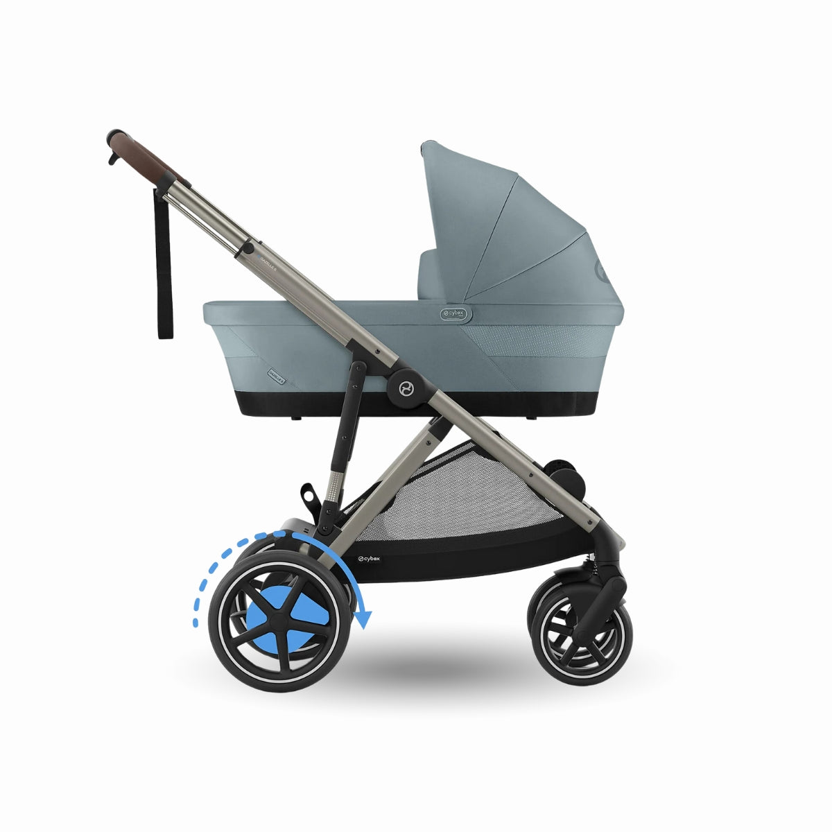 Trio Cybex e-Gazelle S Elettrico con Navicella e Cloud G