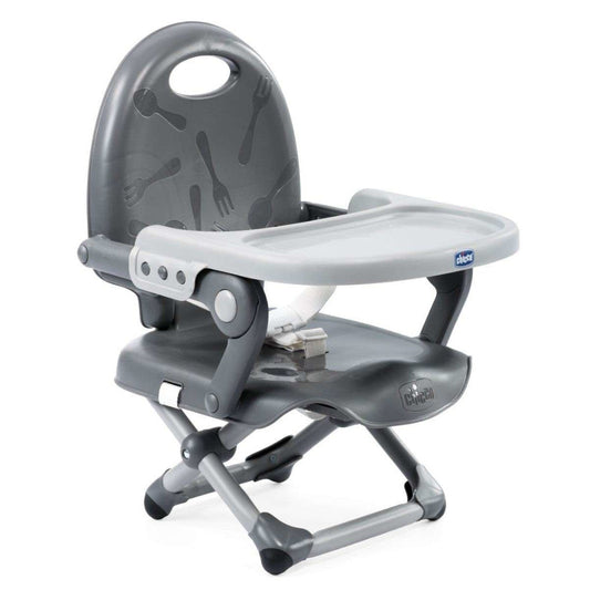 CHICCO ALZA SEDIA POCKET SNACK-DARK GREY