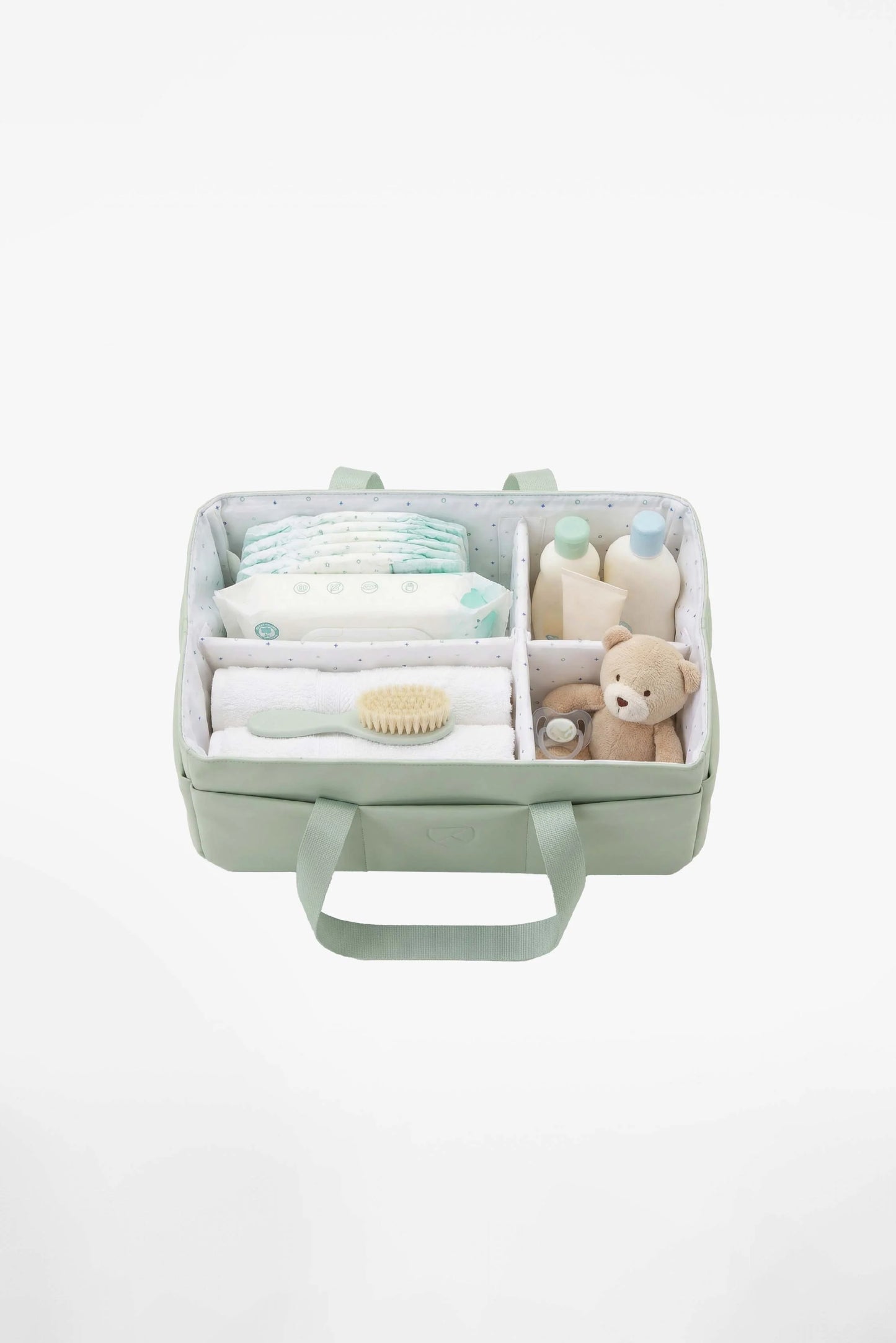 CADDY BAG Borsa organizer per fasciatoio - Gum Pale Green