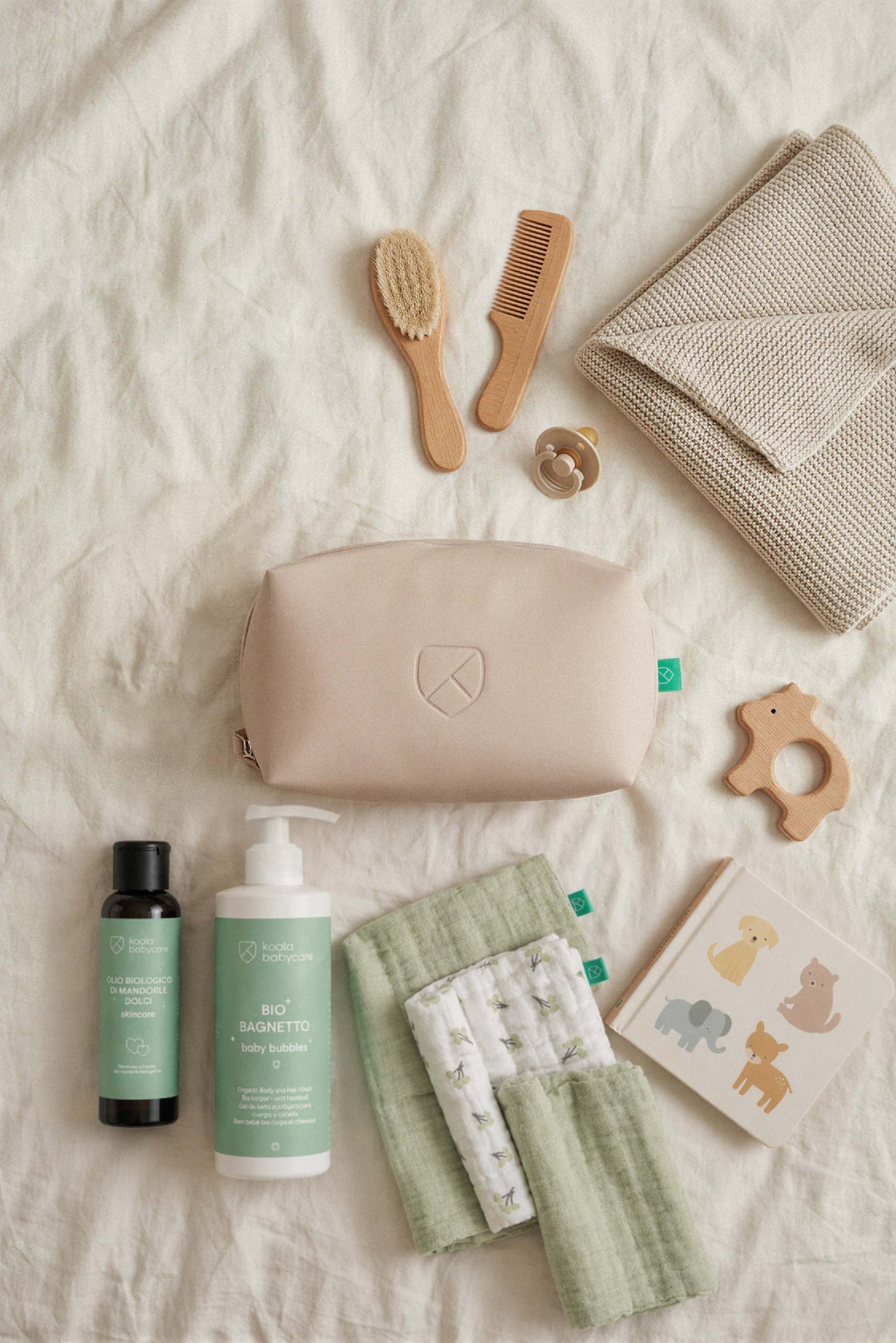 NECESSAIRE Beauty case neonato - Gum Beige