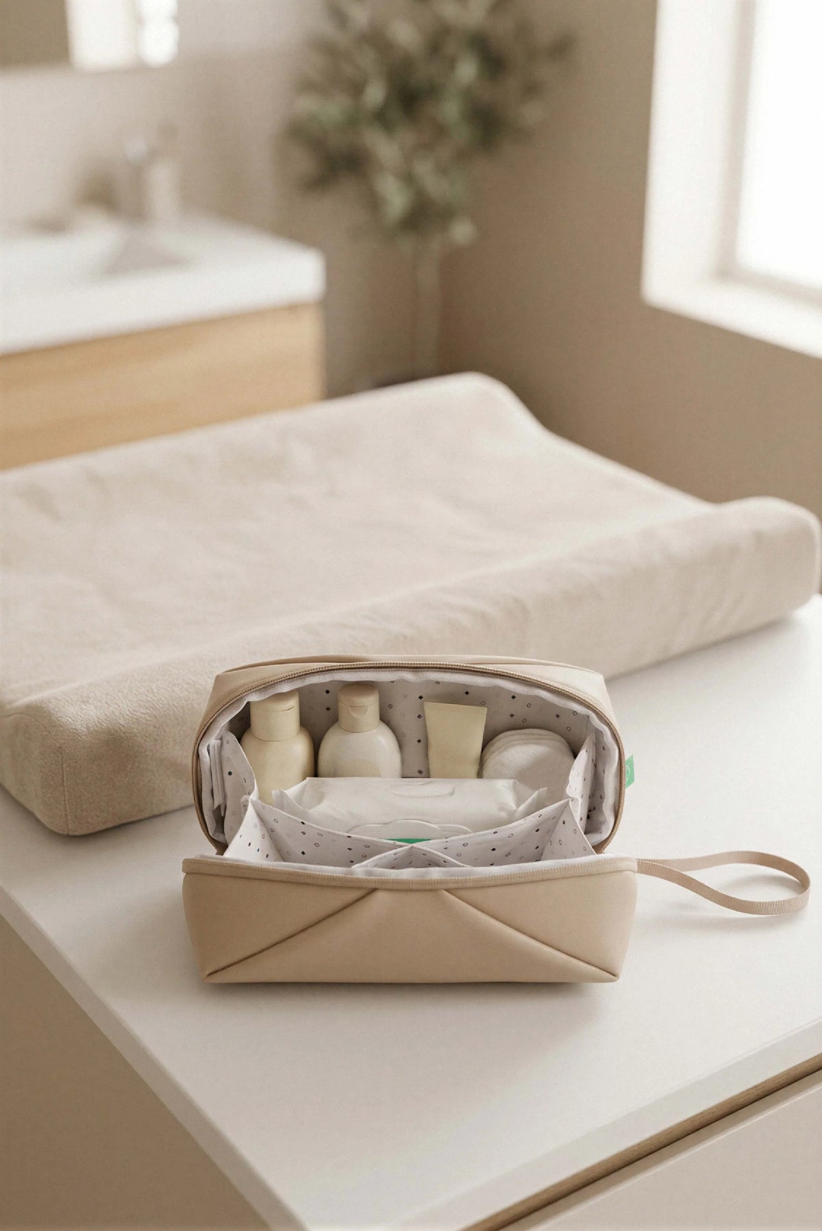 NECESSAIRE Beauty case neonato - Gum Beige