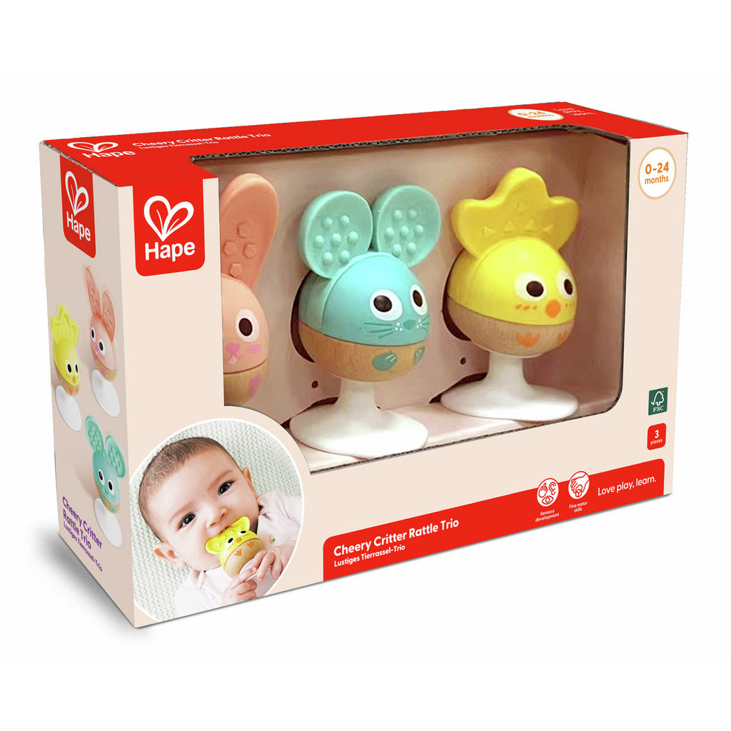 hape e0123 Set sonagli da dentizione