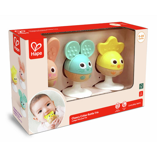 hape e0123 Set sonagli da dentizione