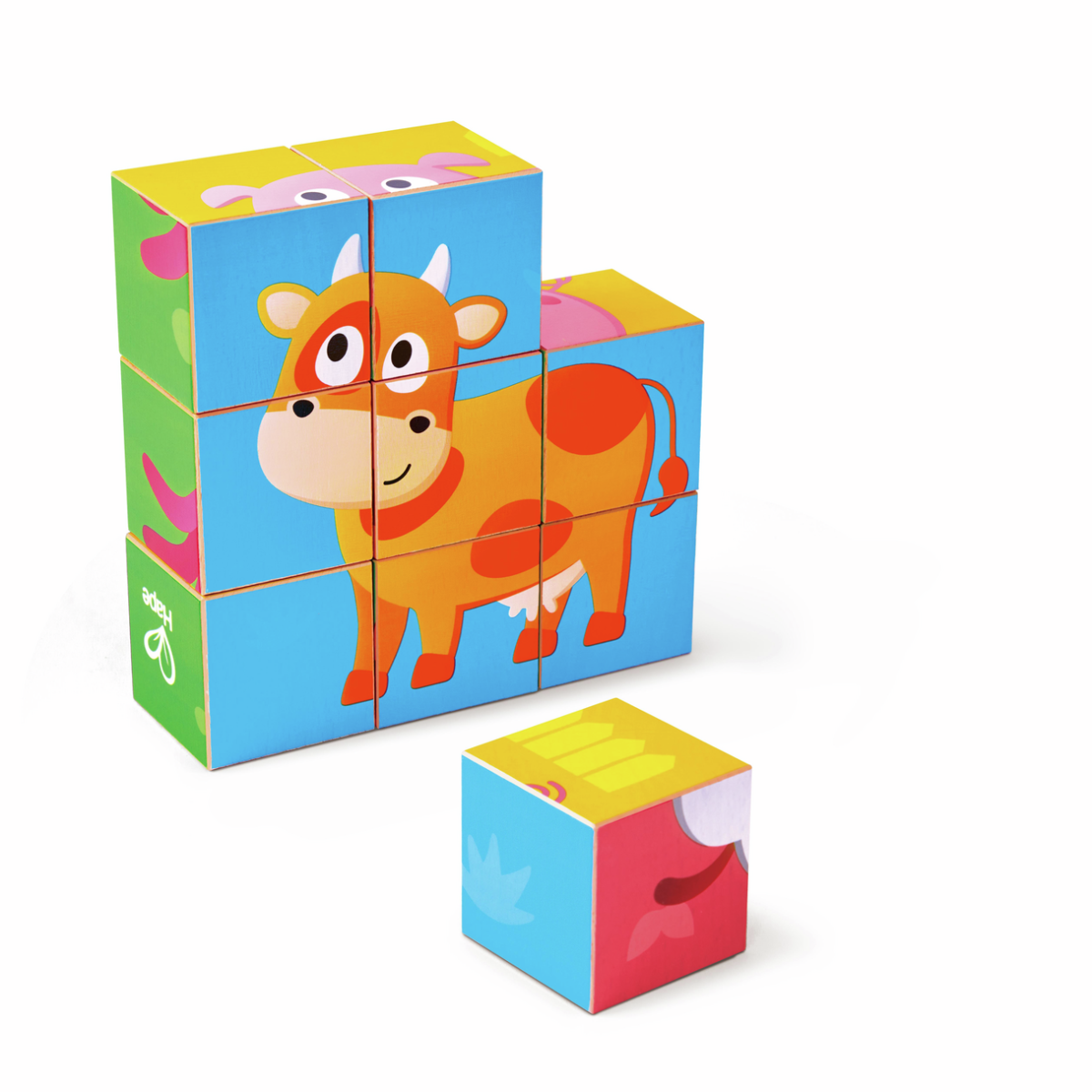 Puzzle a blocchi - Animali selvatici