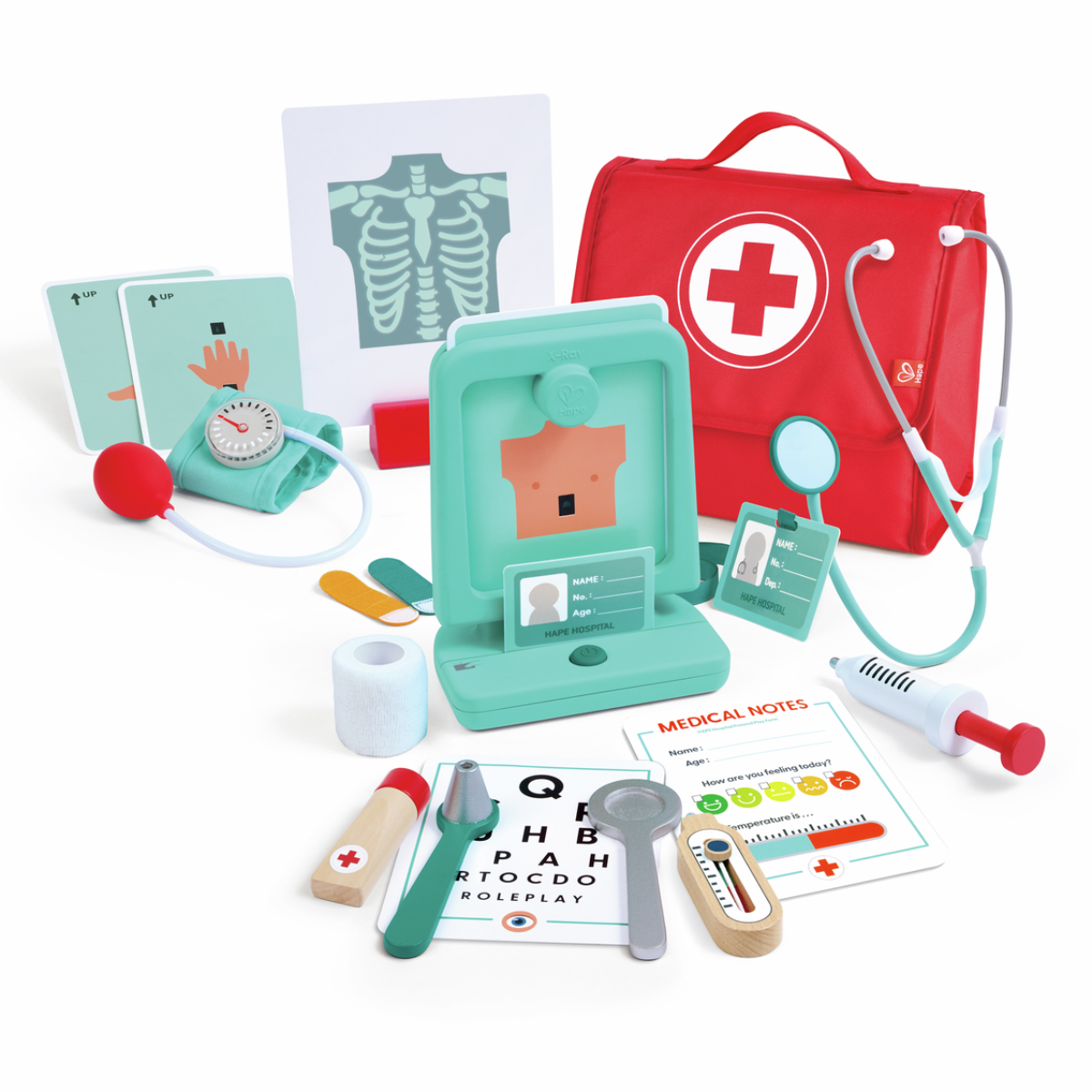 HAPE E3228 Set medico per piccoli dottori