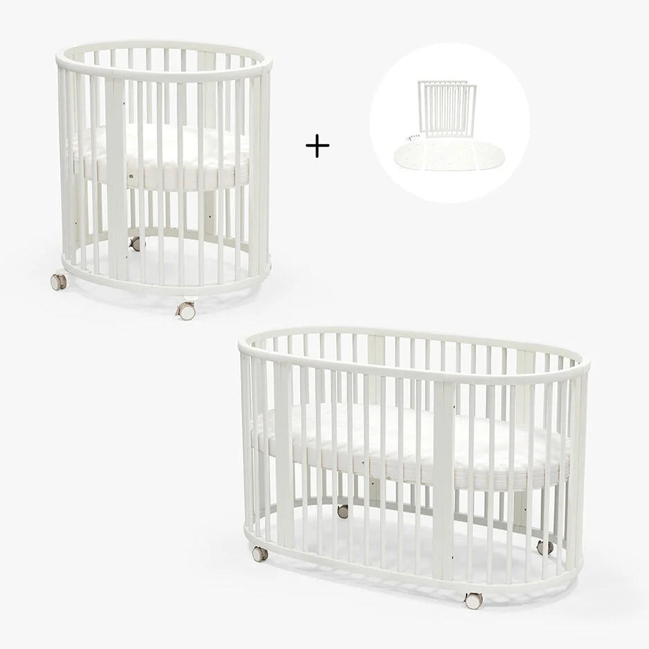 Stokke Sleepi Bundle Completo Lettino Evolutivo 0-5 Anni - BIANCO