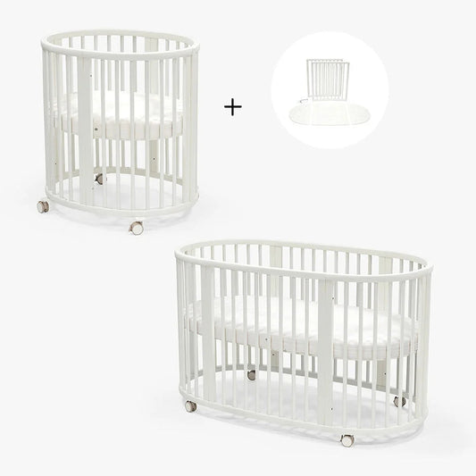 Stokke Sleepi Bundle Completo Lettino Evolutivo 0-5 Anni - BIANCO