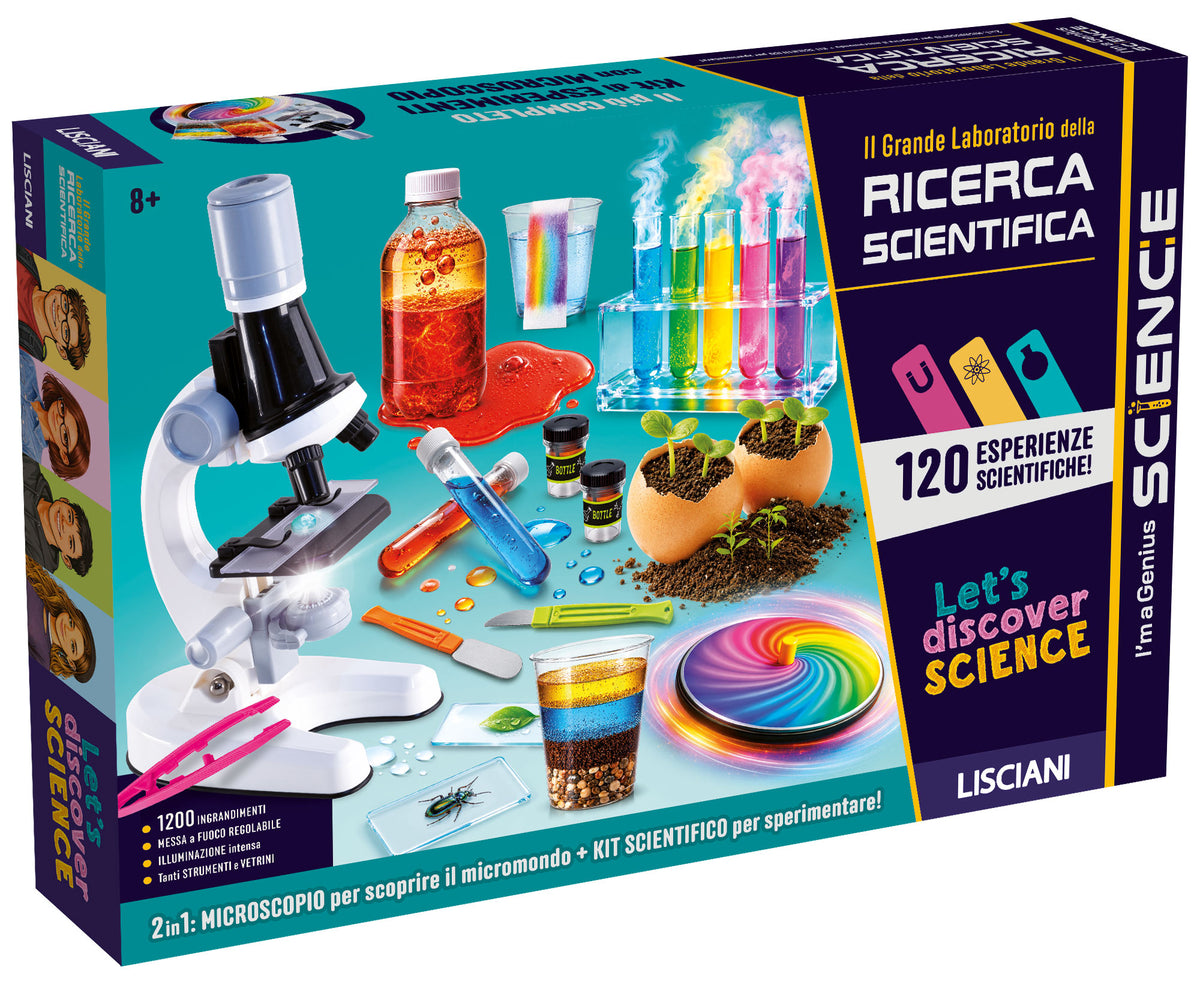 I'M A GENIUS IL LABORATORIO DELLA RICERCA SCIENTIFICA 97579