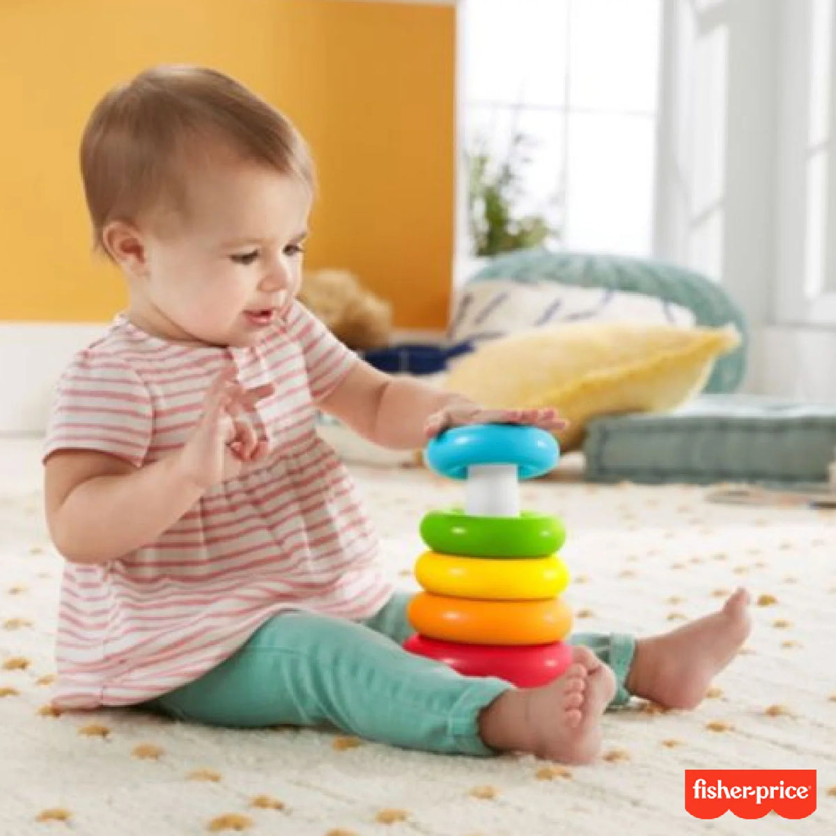 Piramide 5 Anelli Fisher-Price GRF09 Eco
