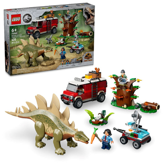LEGO 76965 Missione dinosauro: scoperta dello stegosauro