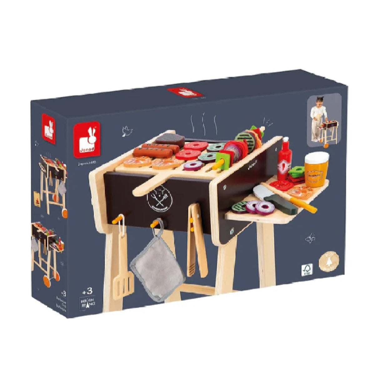BARBECUE GIOCO LEGNO