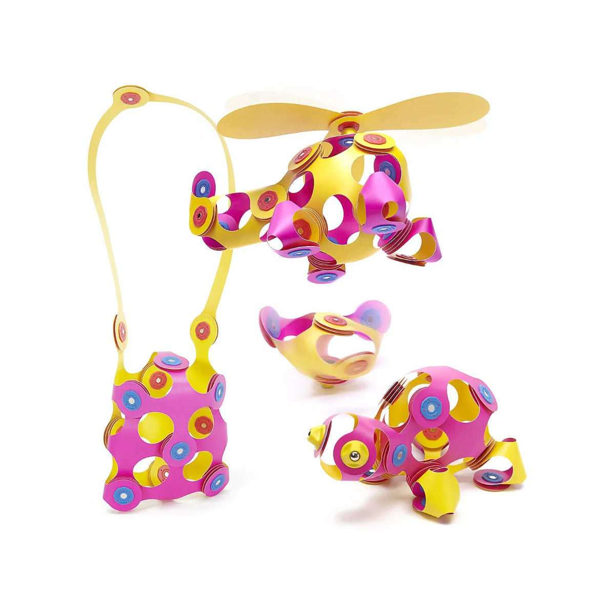Crew Pack - 30 Pezzi - Rosa Giallo - Gioco Magnetico STEAM