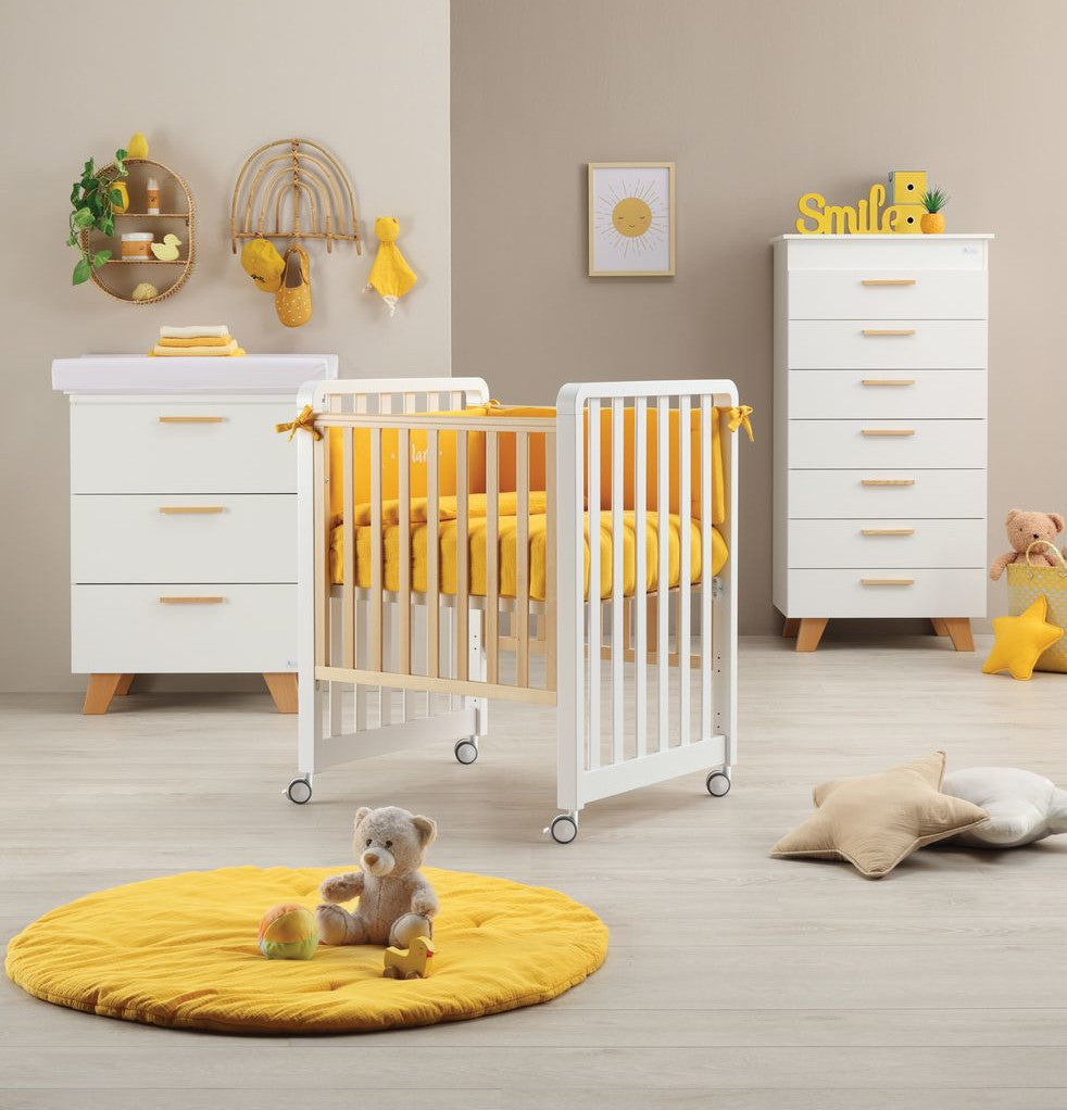 Azzurra Design 1x9 Glam Lettino Evolutivo Trasformabile